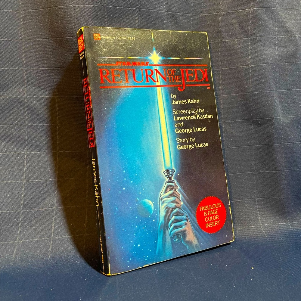VTG 1983 Del Rey ‘Star Wars: Return of the Jedi’ by James Kahn paperback 1st Ed